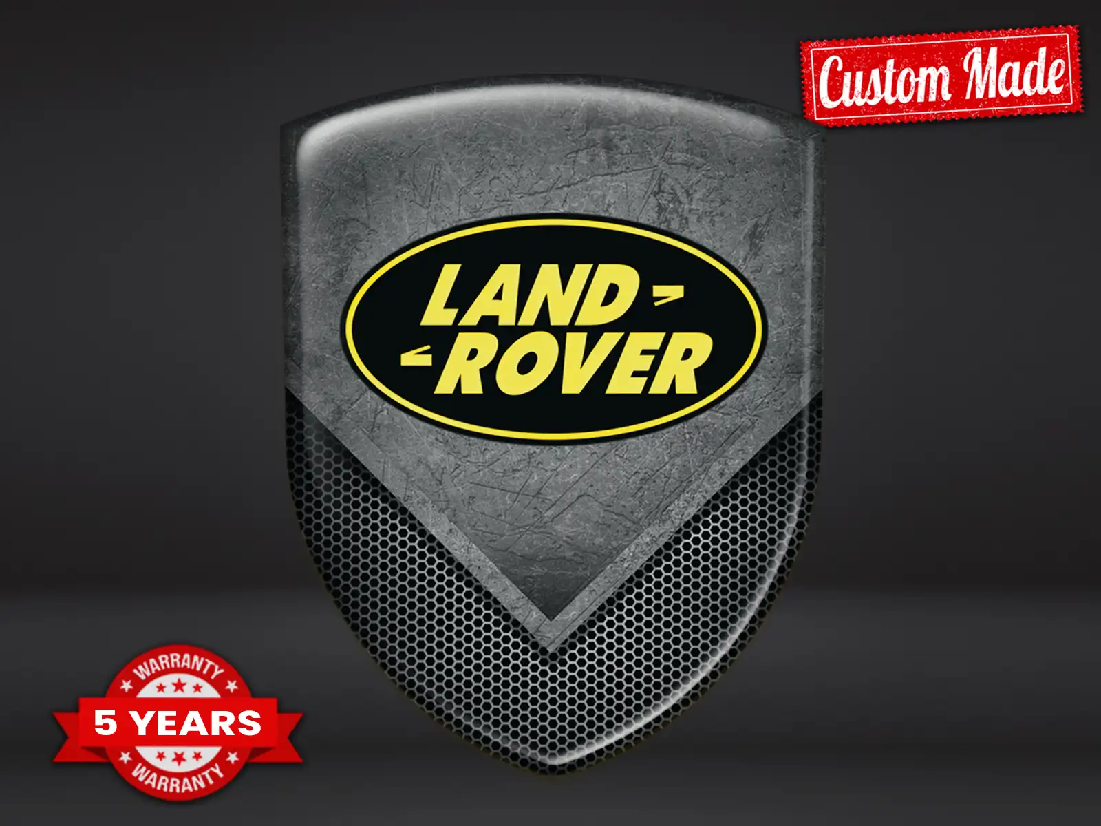 Land Rover Emblema En Relieve Máximo Resistentes Pro Rendimiento